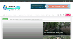 Desktop Screenshot of lliria.org